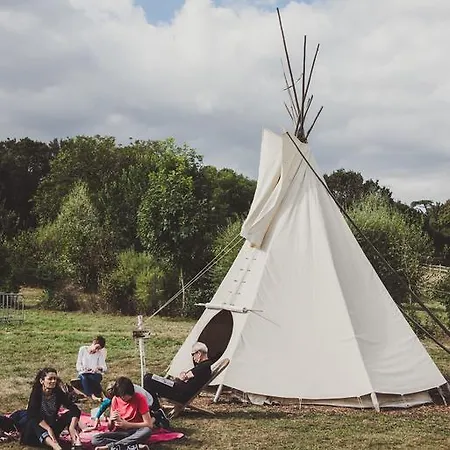 Campingplads Les Tipis Du Bonheur De Vivre