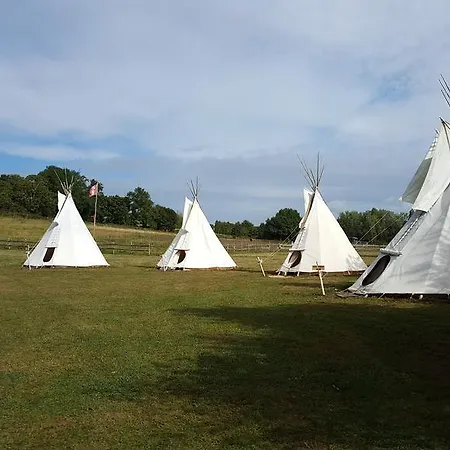 Les Tipis Du Bonheur De Vivre Campingplads *