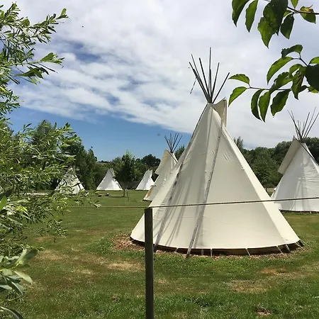 Les Tipis Du Bonheur De Vivre Campingplads *